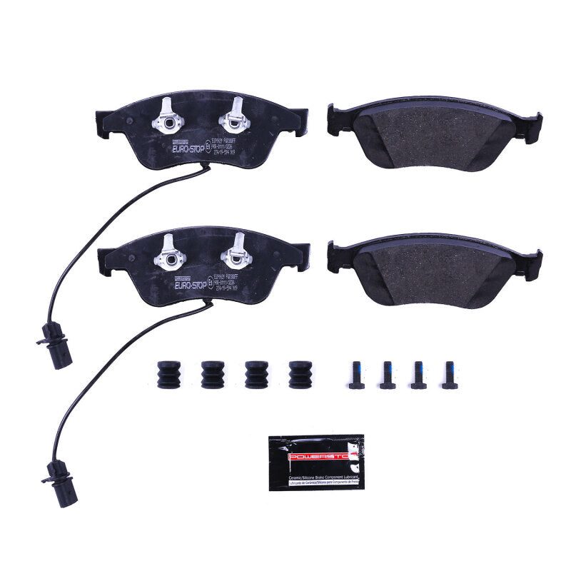 PowerStop Power Stop 04-06 Volkswagen Phaeton Euro-Stop ECE-R90 Front Brake Pads