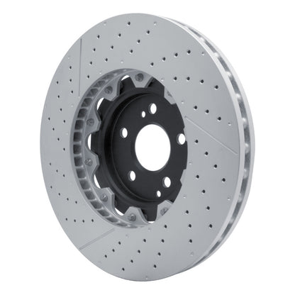 DFC 07-25 Mercedes-Benz E63 AMG Front Drilled and Slotted Hi-Carbon Alloy Geomet Coated Rotor