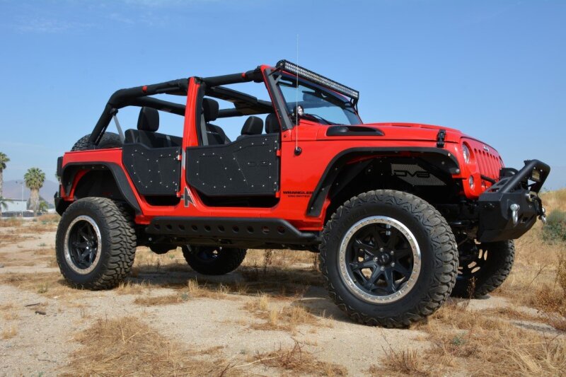 DV8 Offroad 07-18 Jeep Wrangler Jk Rock Doors