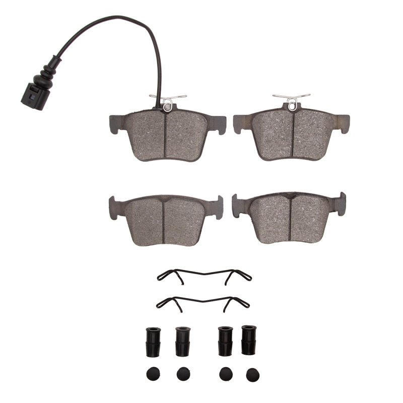 R1 Concepts R1 17-22 Audi TT Quattro RS Rear Euro Ceramic Pads & Hardware Kit