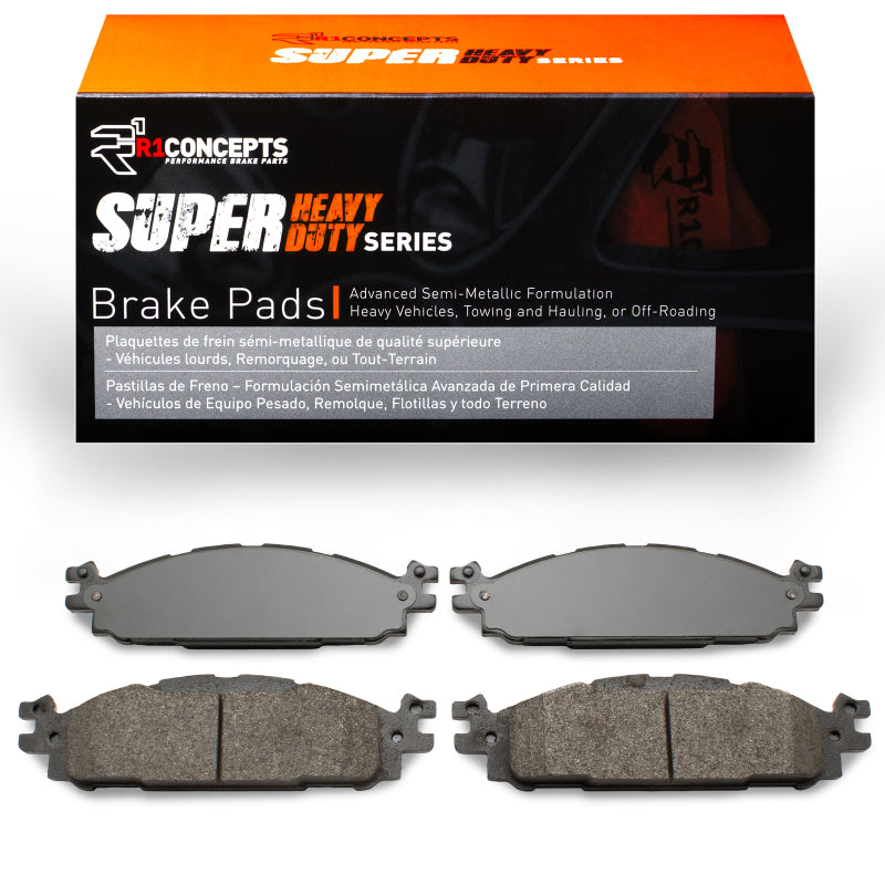R1 Concepts R1 09-19 Lincoln Mks Front Super Duty Brake Pads