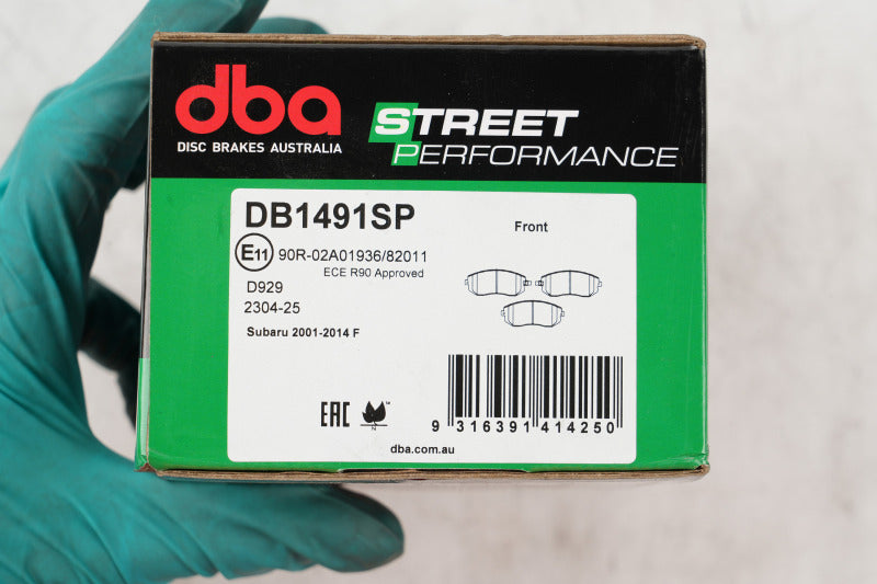 DBA 03-05 Subaru WRX / 08 Subaru WRX SP500 Front Brake Pads