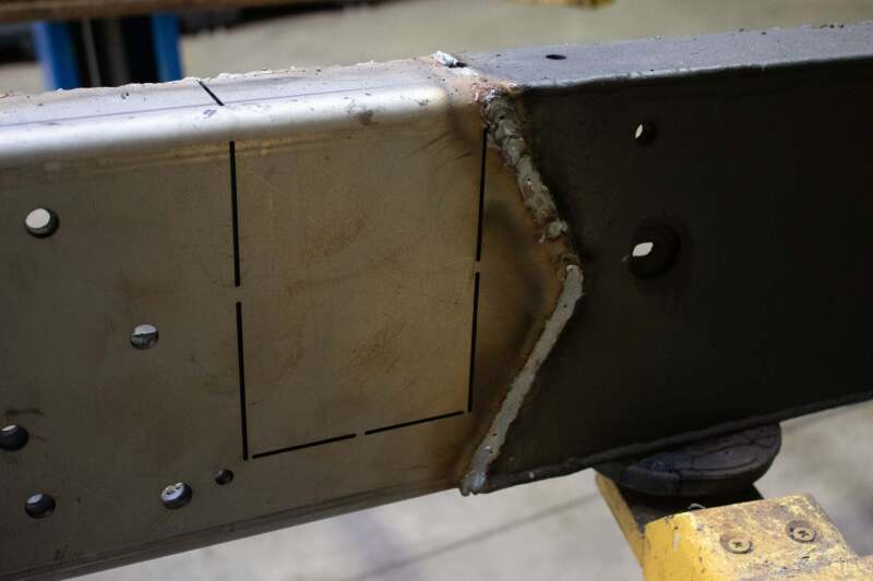 Rustbuster Center Frame Section Left Side