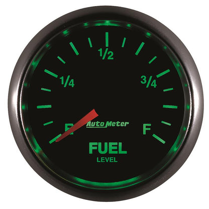 Autometer GS 2 1/16in. 0-280 Ohms Fuel Level Gauge - Stepper Motor
