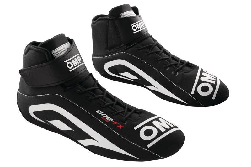 OMP ONE EVO FX SHOES FIA 8856-2018 BLACK SZ 38