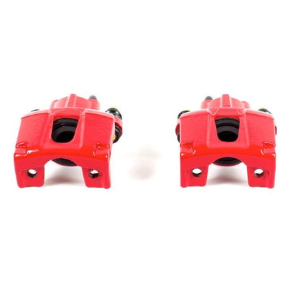 PowerStop Power Stop 05-10 Infiniti QX56 Rear Red Calipers w/o Brackets - Pair
