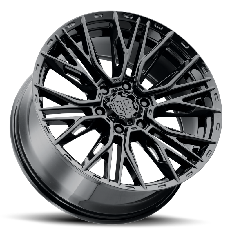 MTX Wheels MTX Gangstar Gloss Black 22x9.5in / 6x139.7 BP / 30mm Offset / 106.1mm Bore