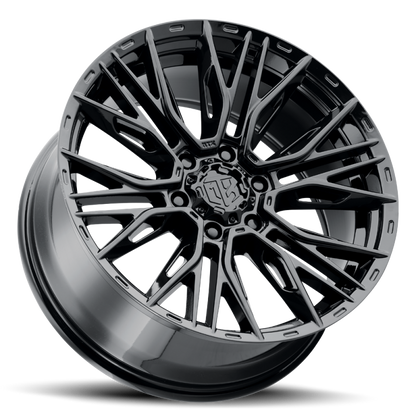 MTX Wheels MTX Gangstar Gloss Black 20x9in / 6x139.7 BP / 18mm Offset / 106.1mm Bore