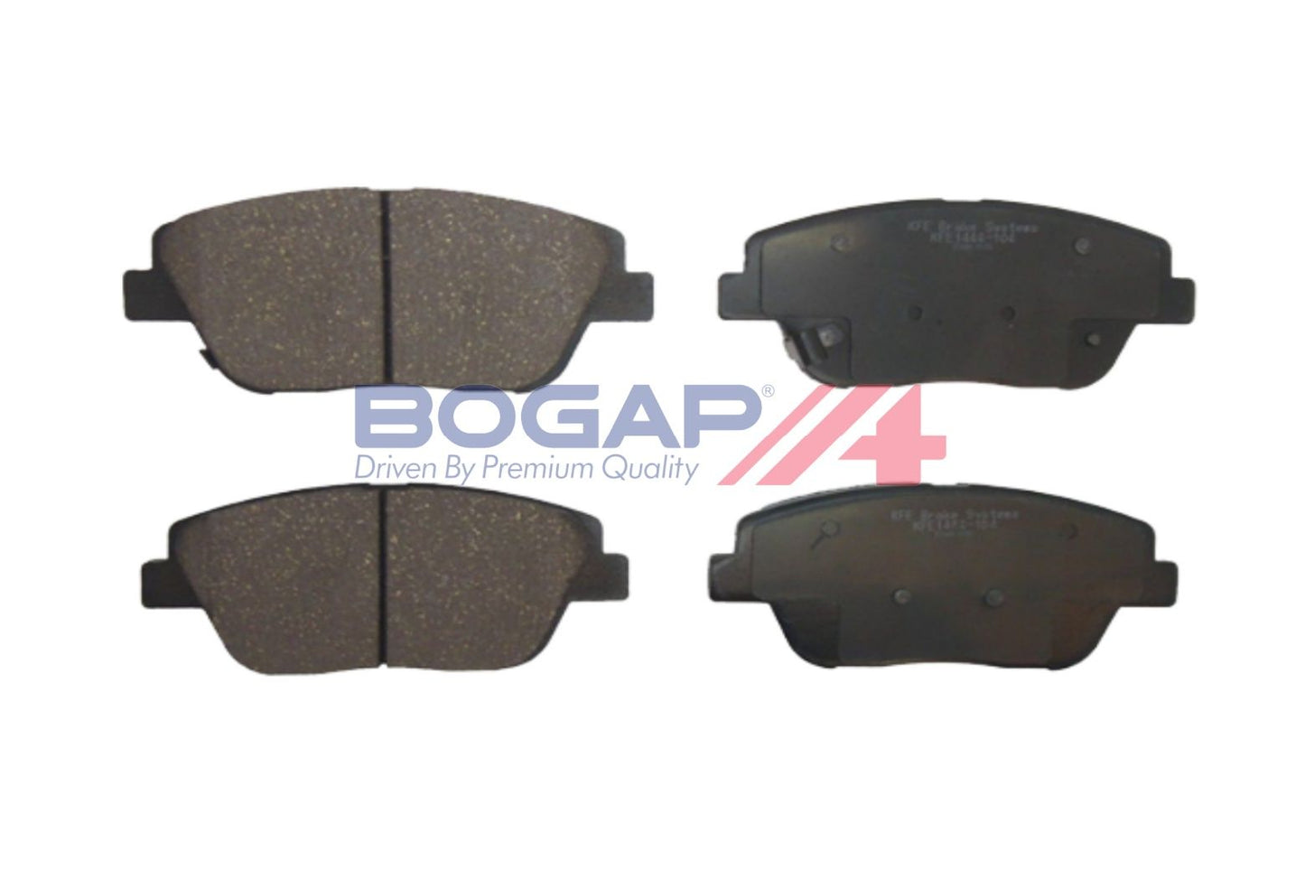 BOGAP Y8210206 Brake Pad Set, Disc Brake | ML Performance Car Parts