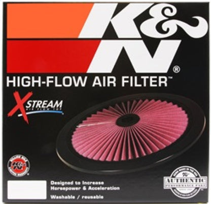 K&N Engineering K&N X-Stream Top Filter X-Stream 14 inch OD Chrome