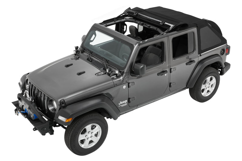 Bestop 18-26 Jeep Wrangler JL 4-Door Trektop (Black Diamond)