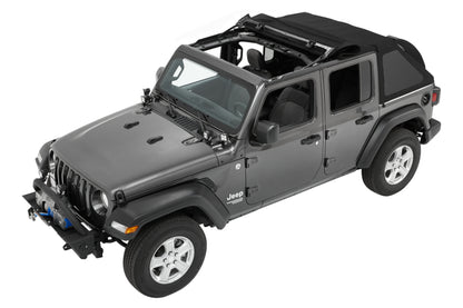 Bestop 18-26 Jeep Wrangler JL 4-Door Trektop (Black Diamond)