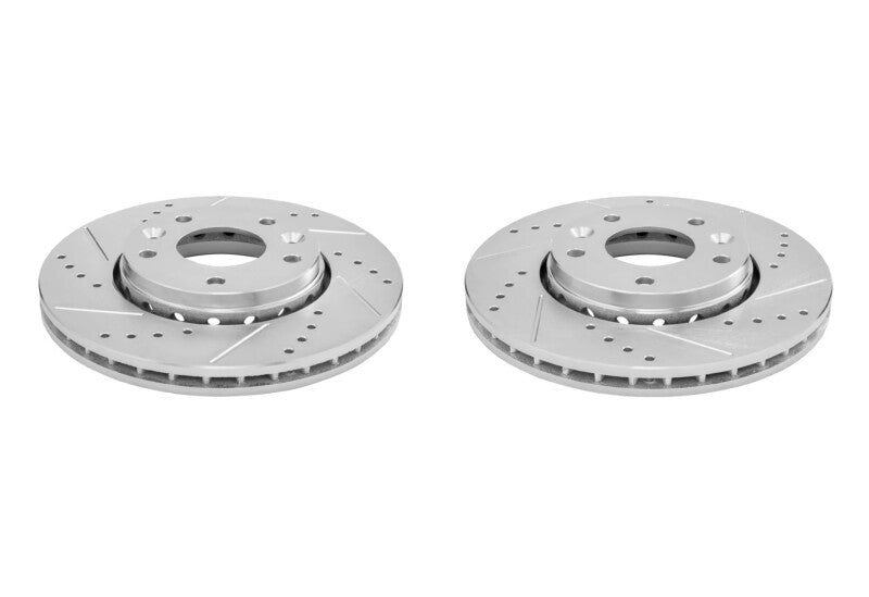 PowerStop Power Stop 21-23 Nissan Kicks Front Drilled & Slotted Rotor - Pair