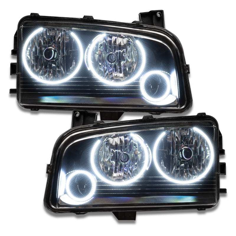 ORACLE Lighting Oracle 05-10 Dodge Charger SMD HL (Non-HID) - Triple Halo - White