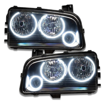 ORACLE Lighting Oracle 05-10 Dodge Charger SMD HL (Non-HID) - Triple Halo - White