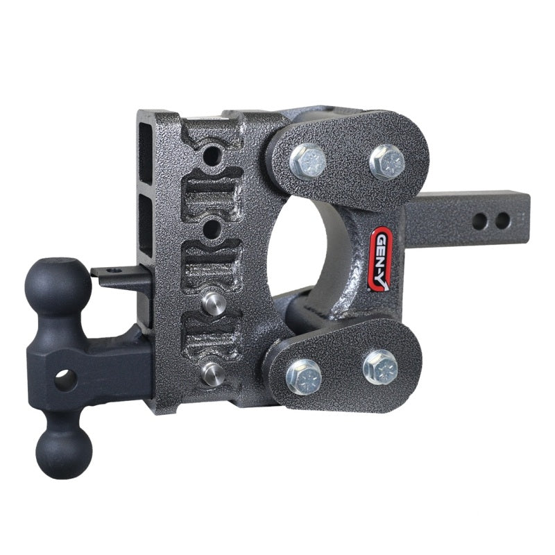 GEN-Y Hitch Gen-Y The Boss Torsion-Flex 2in Shank 5in Drop 16K Hitch w/GH-051 Dual-Ball/GH-032 Pintle Lock