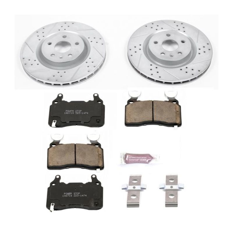 PowerStop Power Stop 10-15 Chevrolet Camaro Front Z23 Evolution Sport Brake Kit