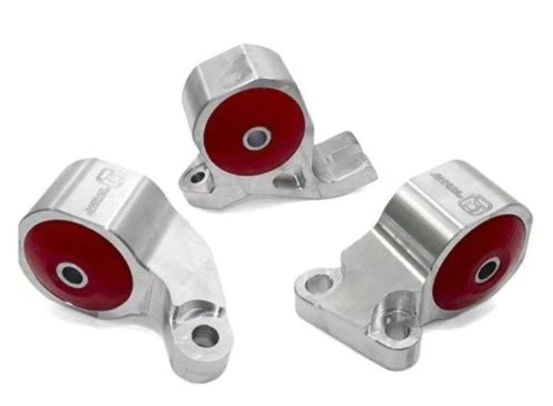 Innovative Mounts Innovative 88-91 Civic D-Series Silver Aluminum Mounts 60A Bushings (Cable)