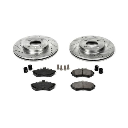 PowerStop Power Stop 95-02 Volkswagen Cabrio Front Z23 Evolution Sport Brake Kit