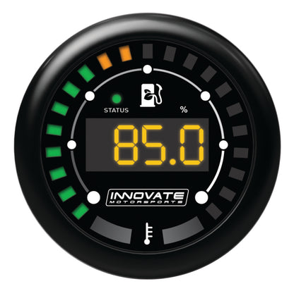 Innovate Motorsports Innovate MTX-D Ethanol Content & Fuel Temp Complete Gauge Kit - Black Dial