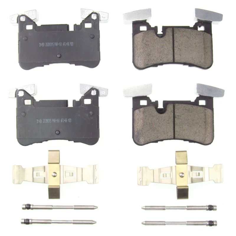 PowerStop Power Stop 2012 Mercedes-Benz C63 AMG Rear Z17 Evolution Ceramic Brake Pads w/Hardware