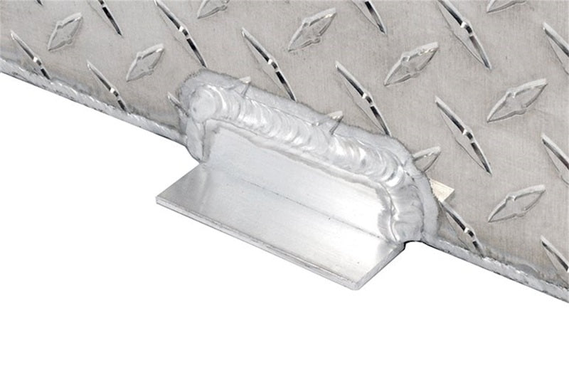 Dee Zee Universal Tanks - Auxiliary Long Rectangle Brite-Tread Aluminum