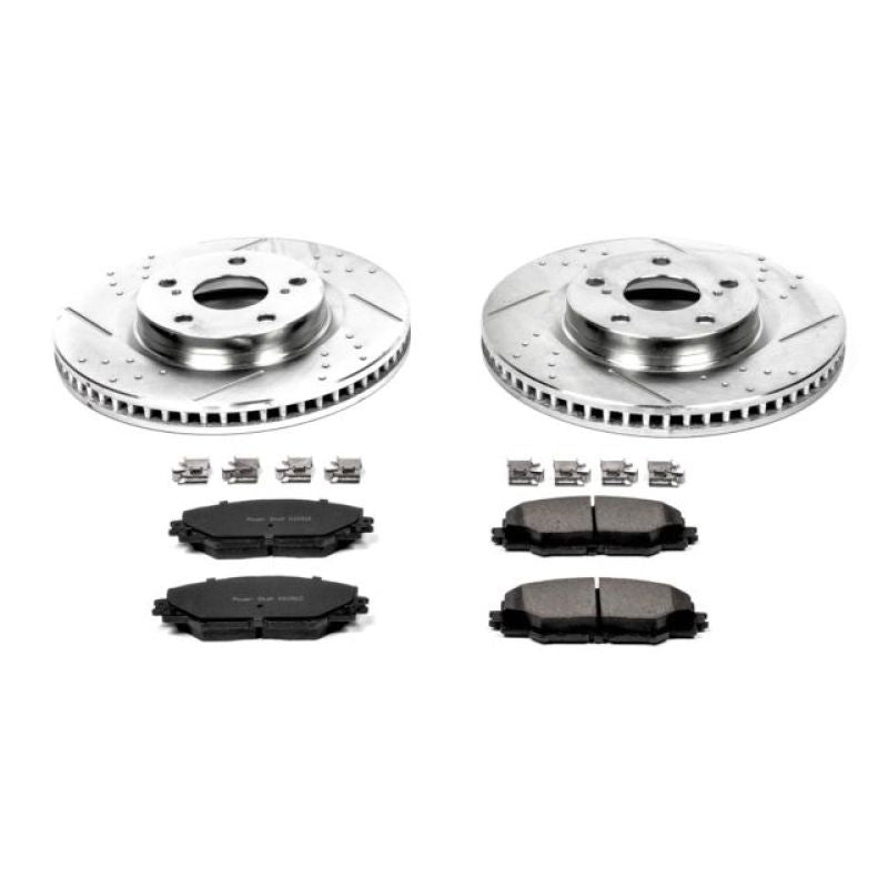PowerStop Power Stop 09-10 Pontiac Vibe Front Z23 Evolution Sport Brake Kit