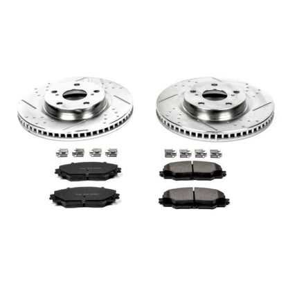 PowerStop Power Stop 09-10 Pontiac Vibe Front Z23 Evolution Sport Brake Kit