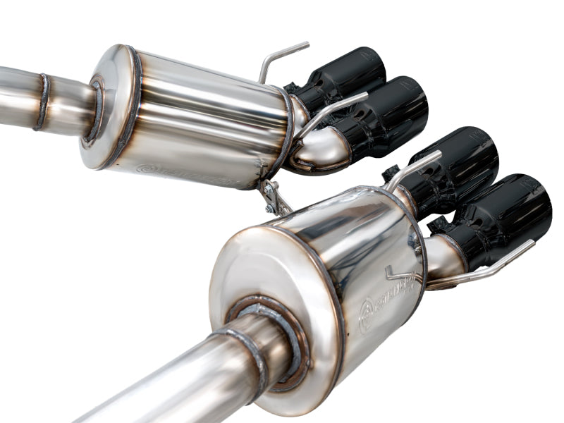 AWE Tuning C6 Chevrolet Corvette Z06/ZR1 Touring Edition Axle-Back Exhaust w/ Diamond Black Tips
