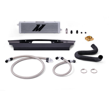Mishimoto 15-17 Ford Mustang GT Right-Hand Drive Thermostatic Oil Cooler Kit - Silver