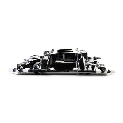 Edelbrock Chevy Vortec SB Performance EPS Manifold - Black Plasma Finish