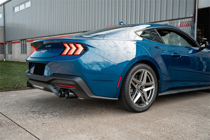 CORSA Performance Corsa 2024-2025 Ford Mustang V8 5.0L 3in Cat-Back Exhaust System w/ Twin 4in Black Straight Tips