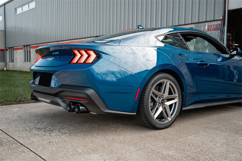 CORSA Performance Corsa 2024-2025 Ford Mustang V8 5.0L 3in Axle-Back Exhaust System w/ Twin 4in Black Straight Tips
