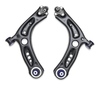 SuperPro 2015 Volkswagen Golf Rear Base Front Control Arm Lower Assembly Kit (Add. Positive Caster)