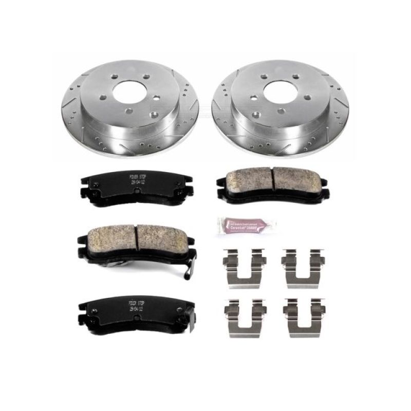PowerStop Power Stop 02-07 Buick Rendezvous Rear Z23 Evolution Sport Brake Kit