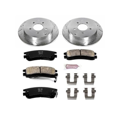 PowerStop Power Stop 02-07 Buick Rendezvous Rear Z23 Evolution Sport Brake Kit