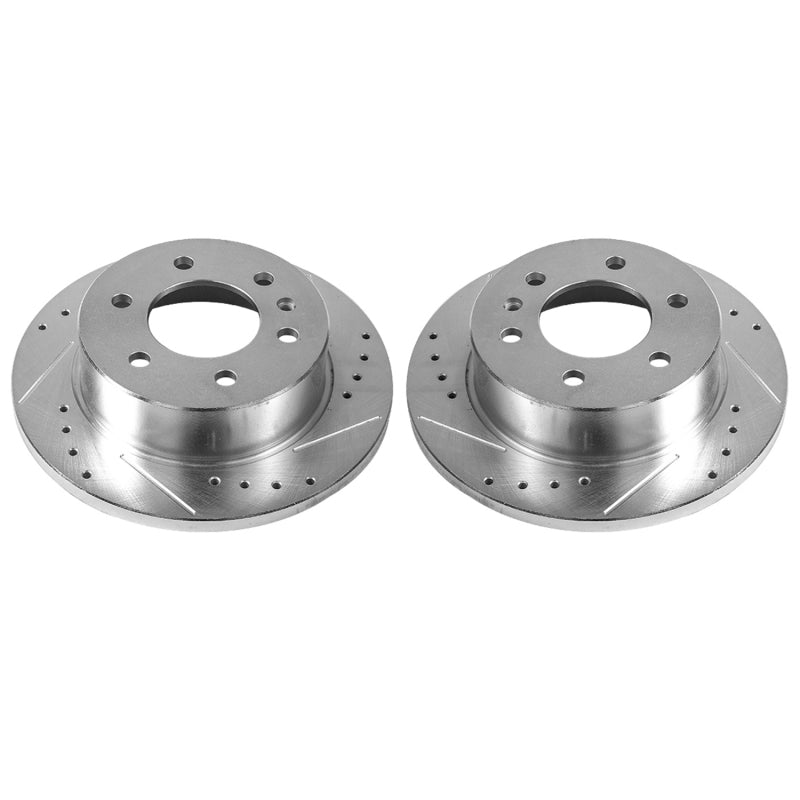 PowerStop Power Stop 07-09 Dodge Sprinter 2500 Rear Evolution Drilled & Slotted Rotors - Pair