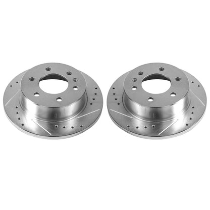 PowerStop Power Stop 07-09 Dodge Sprinter 2500 Rear Evolution Drilled & Slotted Rotors - Pair