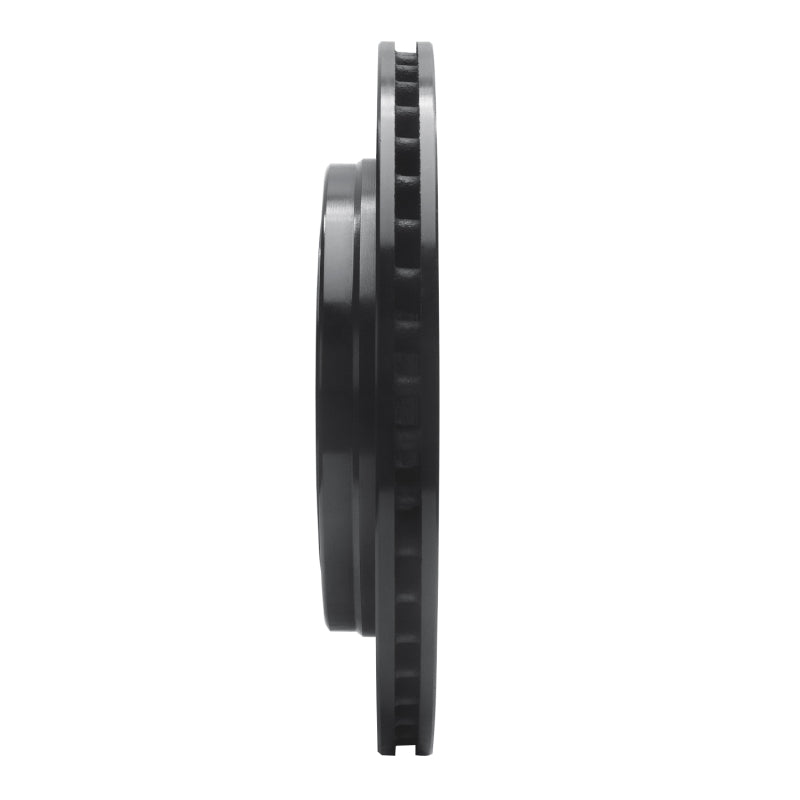 R1 Concepts R1 13-19 Cadillac ATS Rear Right Drilled & Slotted Black Brake Rotor