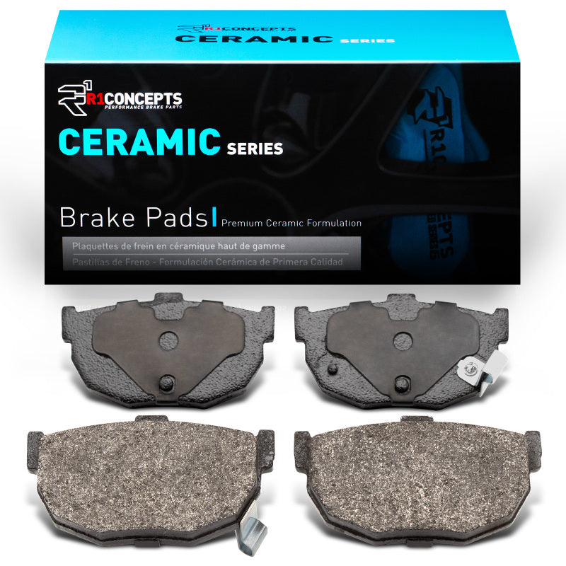R1 Concepts R1 84-10 Hyundai Tiburon Rear R1 Ceramic Brake Pads