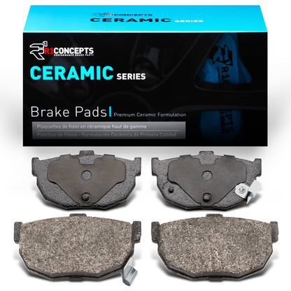 R1 Concepts R1 84-10 Hyundai Tiburon Rear R1 Ceramic Brake Pads