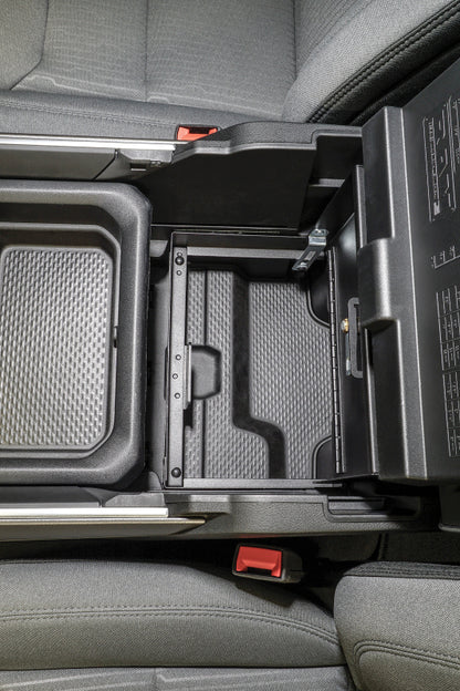 Tuffy Products Tuffy Console Safe W/ Keyed Lock For Ram Trucks W/ Sliding Tray Console