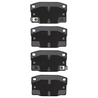 DFC 88-93 Pontiac Fiero Rear/Front 5000 Advanced Semi Metallic Brake Pads