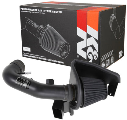 K&N Engineering K&N 11-14 Ford Mustang GT 5.0L V8 Black Performance Intake Kit