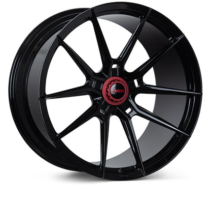 Vossen x Novitec NF10 21x9in - 5x114.3 BP - ET35 - Gloss Black Ferrari 488 / F8 Front Wheel