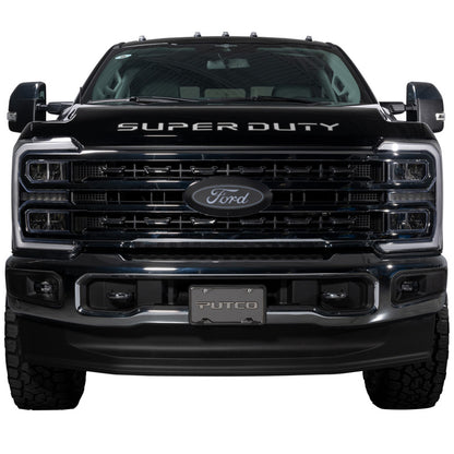Putco 23-24 Ford Super Duty Front Luminix Ford Led Grille Emblems
