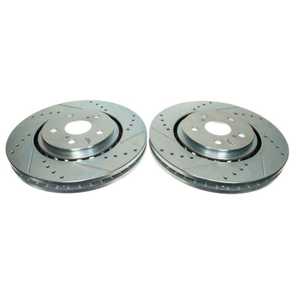 PowerStop Power Stop 21-22 Toyota Sienna Front Drilled & Slotted Rotor - Pair