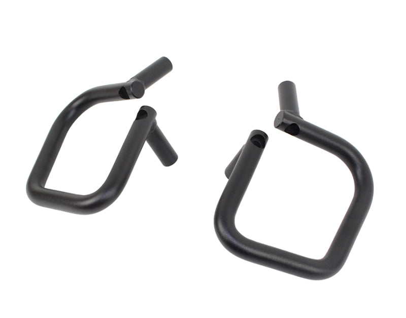 Fishbone Offroad 07-18 Jeep Wrangler JK 4 Door Grab Handles Front/Rear Steel - Blk Txtrd Powdercoat