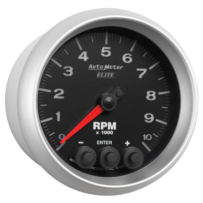 Autometer Street Progressive Shift Light 85.7mm Tachometer 0-10,000 RPM