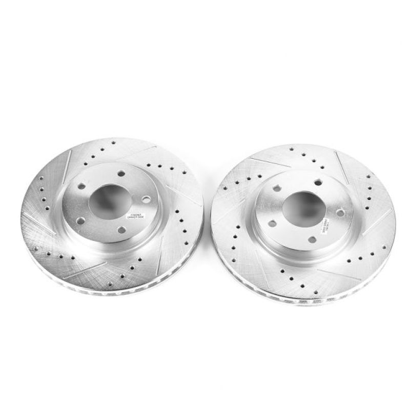 PowerStop Power Stop 13-19 Nissan Altima Front Evolution Drilled & Slotted Rotors - Pair
